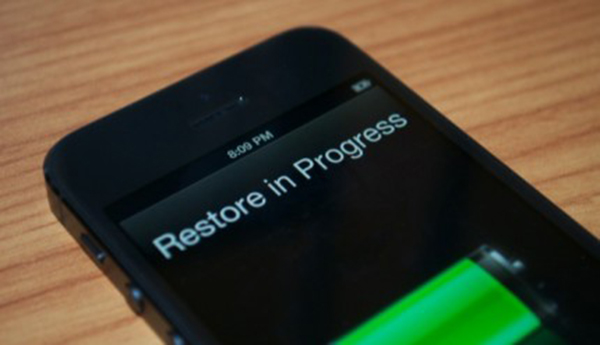Restore iPhone 5