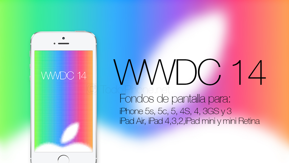 WWDC 14: Descarga los fondos de pantalla para iPhone y iPad