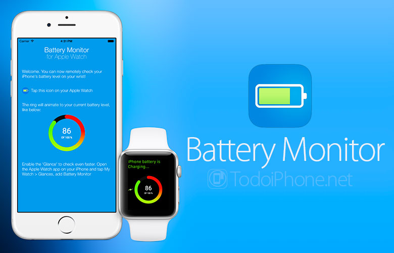 Controla la batería del iPhone desde el Apple Watch